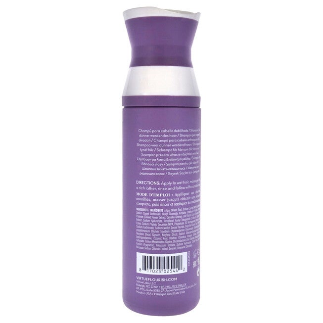 Flourish Shampoo for Thinning Hair by Virtue for Unisex - 8 oz Shampoo, NA, alternate image number null