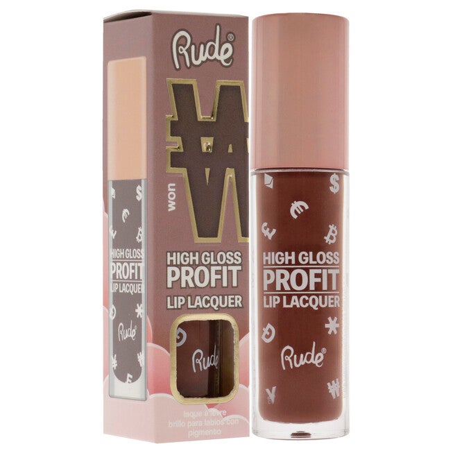 High Gloss Profit Lip Lacquer - Won by Rude Cosmetics for Women - 0.141 oz Lip Gloss, See Description, alternate image number 1