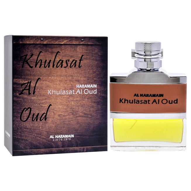 Khulasat Al Oud by Al Haramain for Men - 3.3 oz EDP Spray, See Description, alternate image number 2