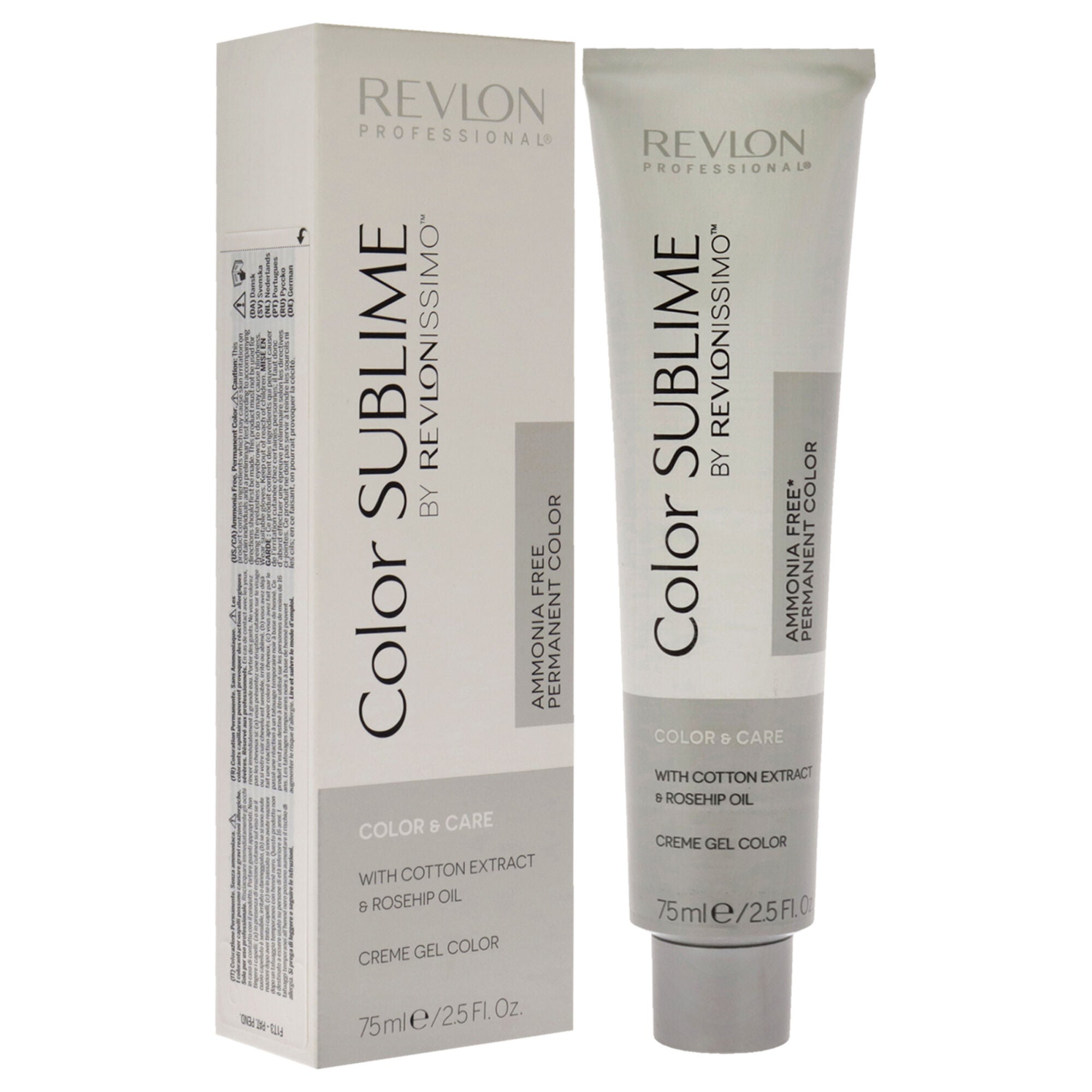Revlonissimo Color Sublime - 6.1 Dark Ash Blonde by Revlon for Unisex - 2.5 oz Hair Color, See Description, alternate image number 1