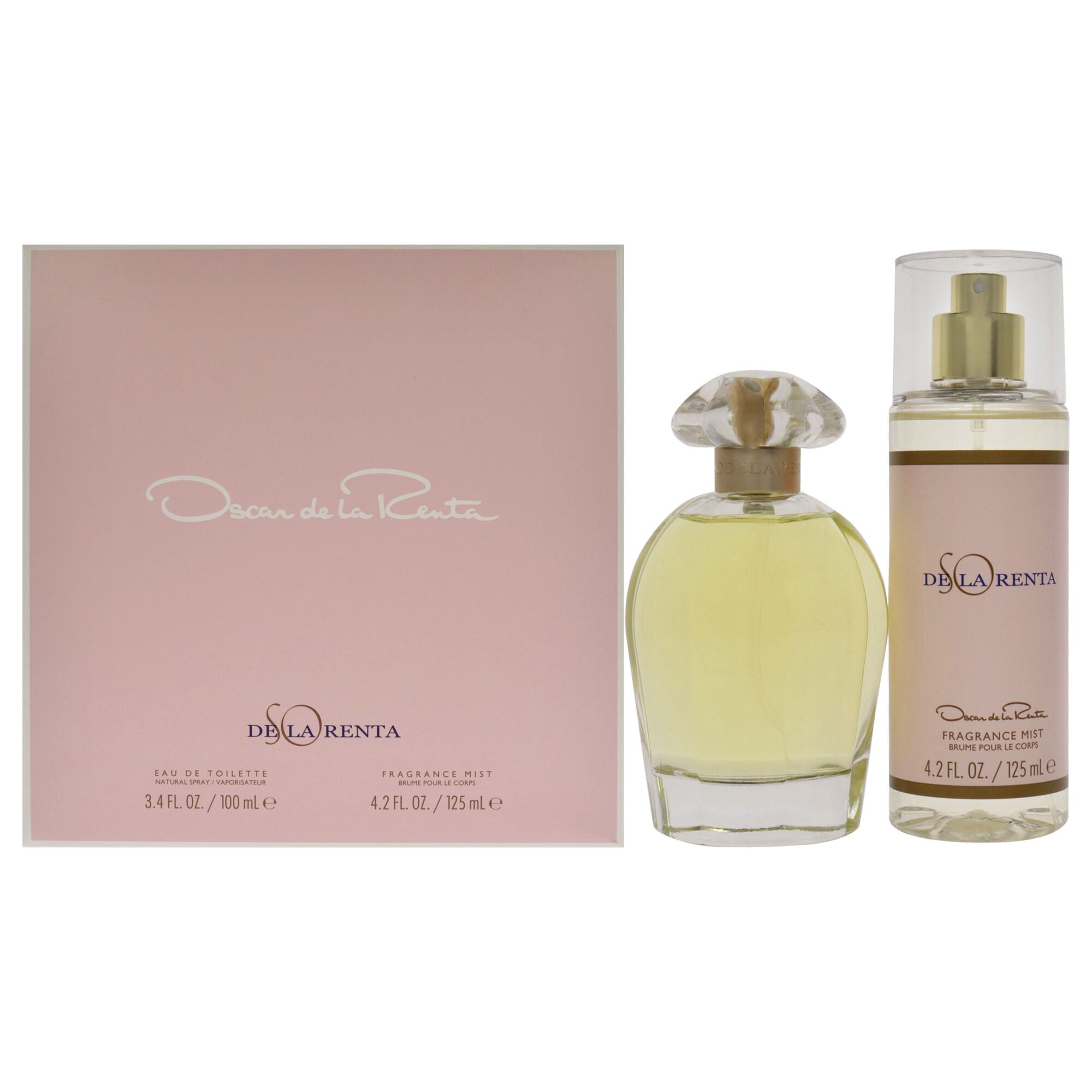 So de la Renta by Oscar De La Renta for Women - 2 Pc Gift Set 3.4oz EDT Spray, 4.2oz Fragrance Mist, See Description, hi-res image number 0