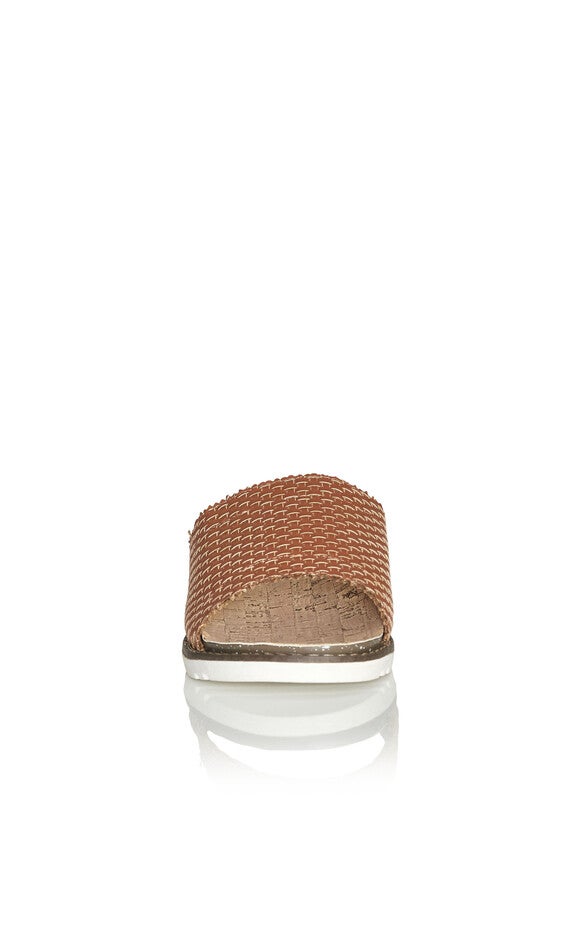 WIDE FIT Fiona Slip On Sandal - tan, , alternate image number 4