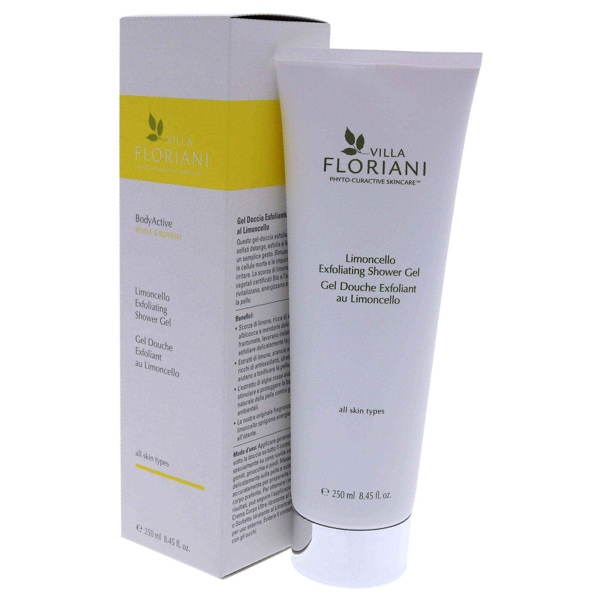 BodyActive Exfoliating Shower Gel - Limoncello by Villa Floriani for Women - 8.45 oz Shower Gel, , alternate image number 7