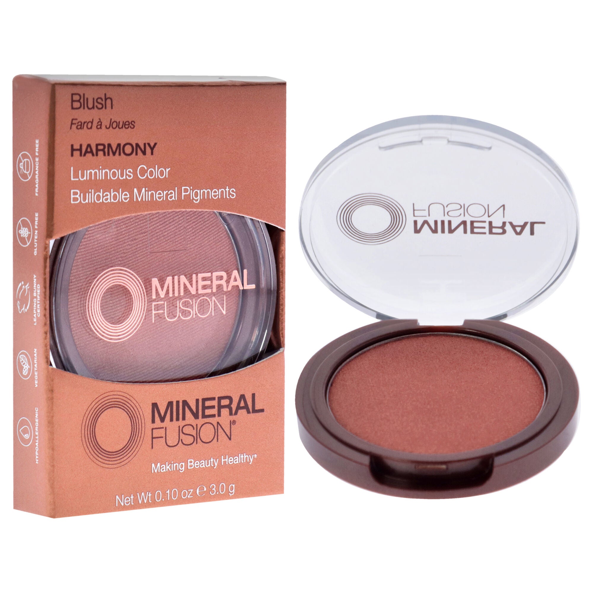 Blush - Harmony by Mineral Fusion for Unisex - 0.10 oz Blush, , alternate image number 7