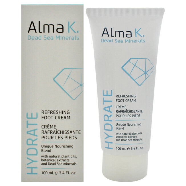 Refreshing Foot Cream by Alma K for Women - 3.4 oz Cream, See Description, hi-res image number 0