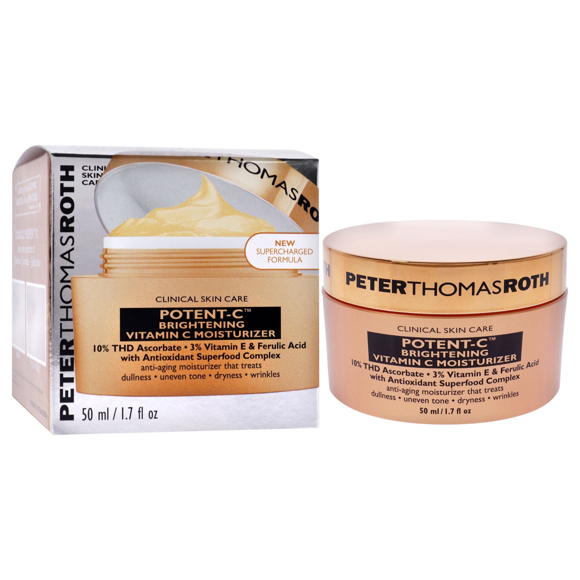 Potent-C Bright and Plump Moisturizer by Peter Thomas Roth for Unisex - 1.7 oz Moisturizer, See Description, alternate image number 2