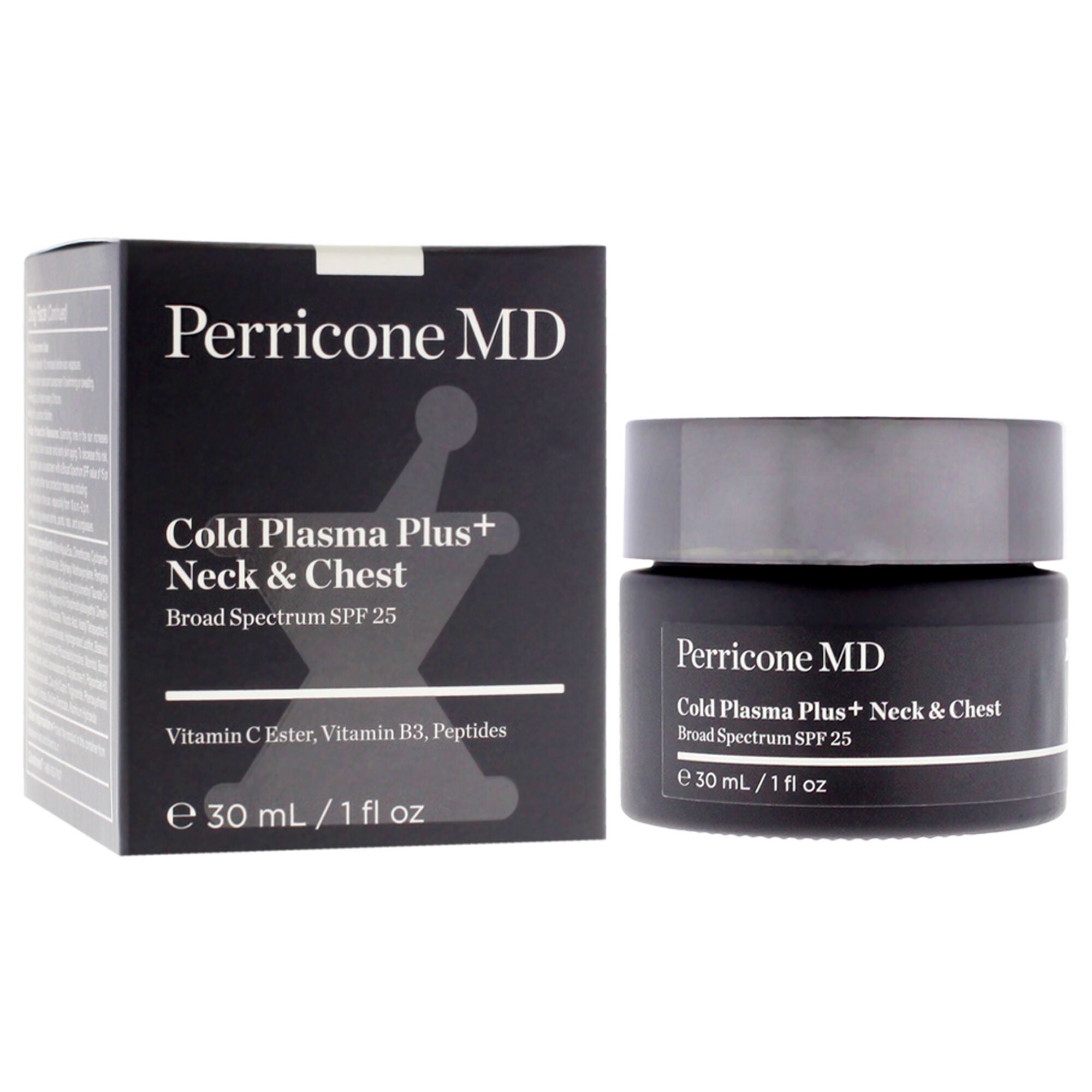 Cold Plasma Plus Neck and Chest SPF 25 by Perricone MD for Unisex - 1 oz Moisturizer, See Description, alternate image number 2