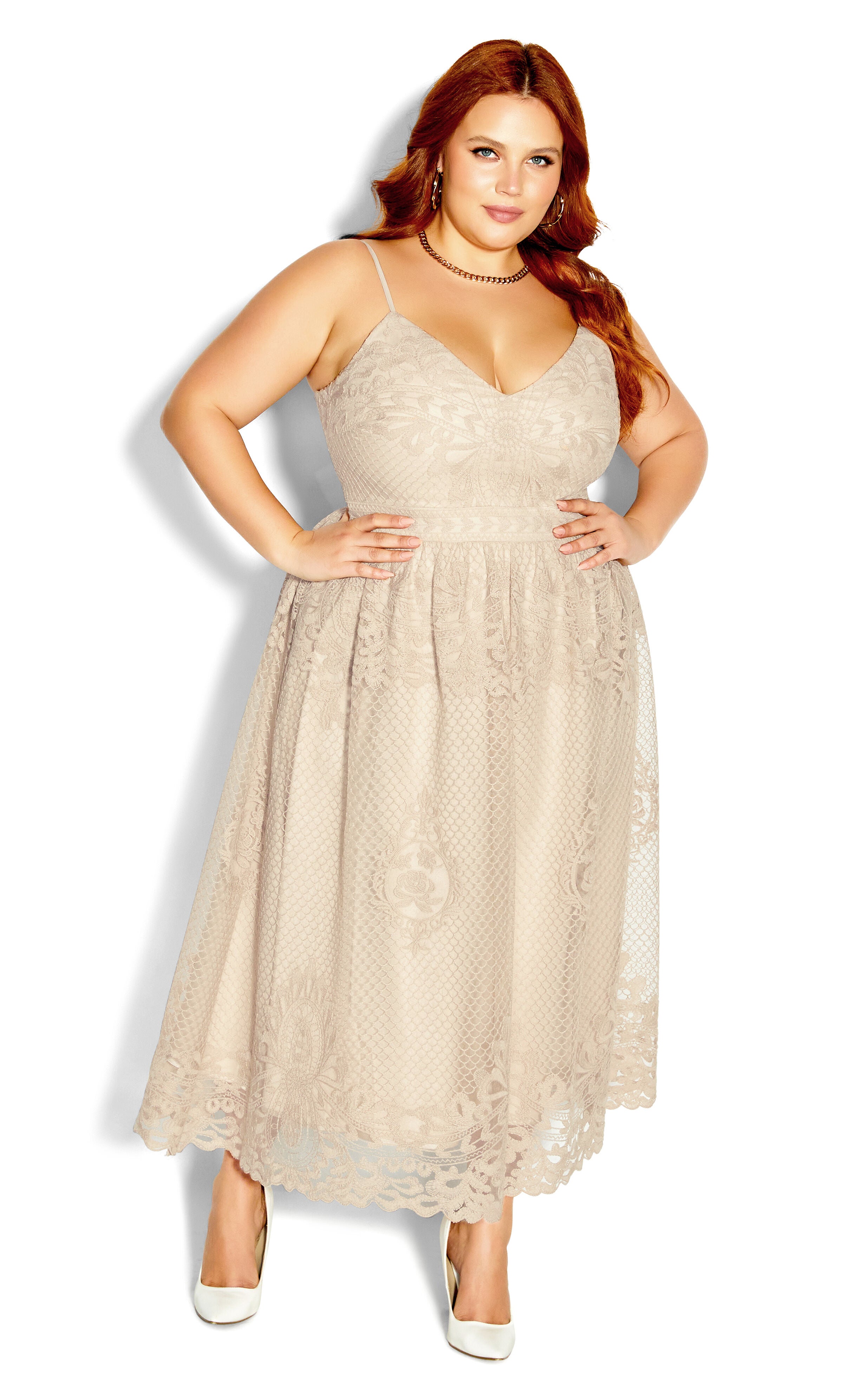 Tiffany Dress - buff, , alternate image number 1