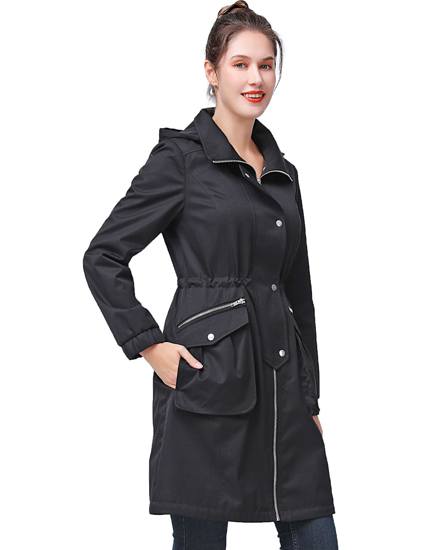 Ariah Waterproof Hooded Anorak Coat, , alternate image number 2