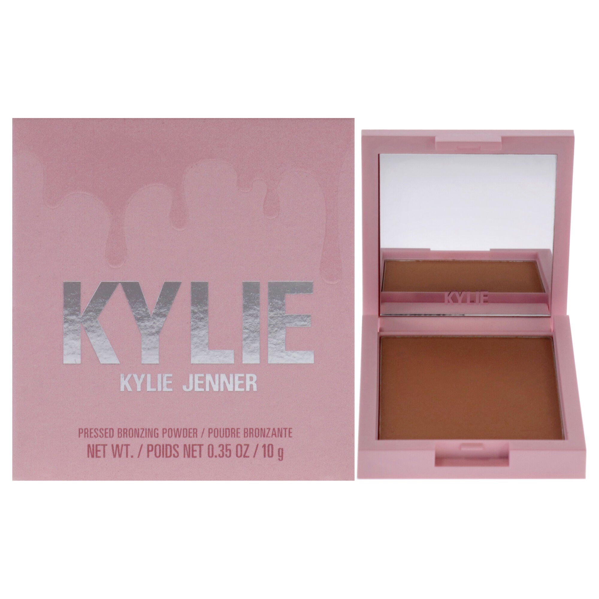 Pressed Bronzing Powder - 100 Khaki by Kylie Cosmetics for Women - 0.35 oz Bronzer, See Description, hi-res image number 0