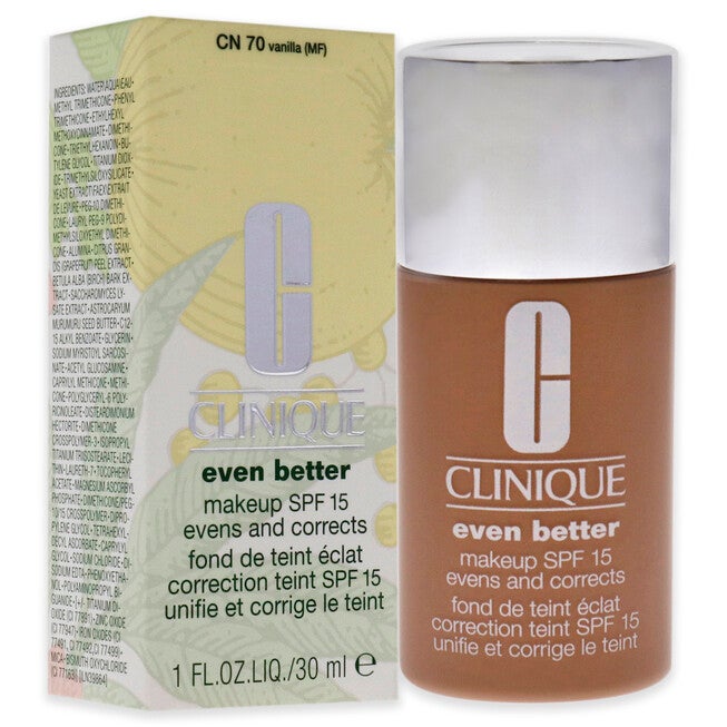 Even Better Makeup SPF 15 - 07 Vanilla (MF-G) - Dry To Combination Oily Skin by Clinique for Women - 1 oz Foundation, NA, alternate image number null