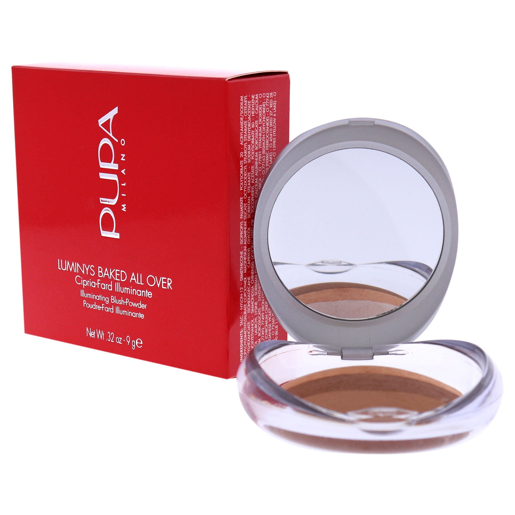Luminys Baked All Over Illuminating Blush-Powder - 02 Stripes Naturals by Pupa Milano for Women - 0.32 oz Blush, , alternate image number 7