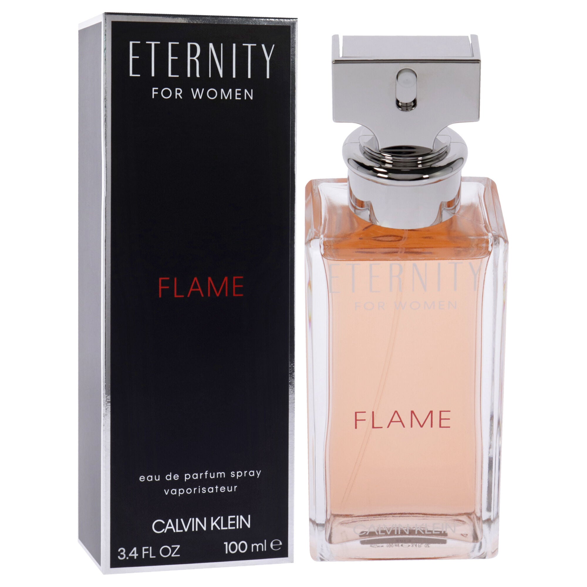 Eternity Flame by Calvin Klein for Women - 3.4 oz EDP Spray, See Description, alternate image number 1