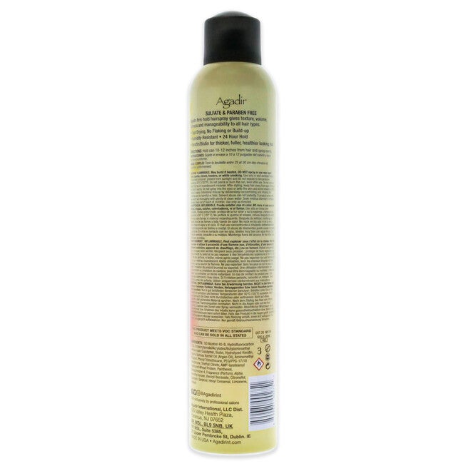 Argan Oil Firm Hold Hair Spray by Agadir for Unisex - 10.5 oz Hair Spray, See Description, alternate image number 2