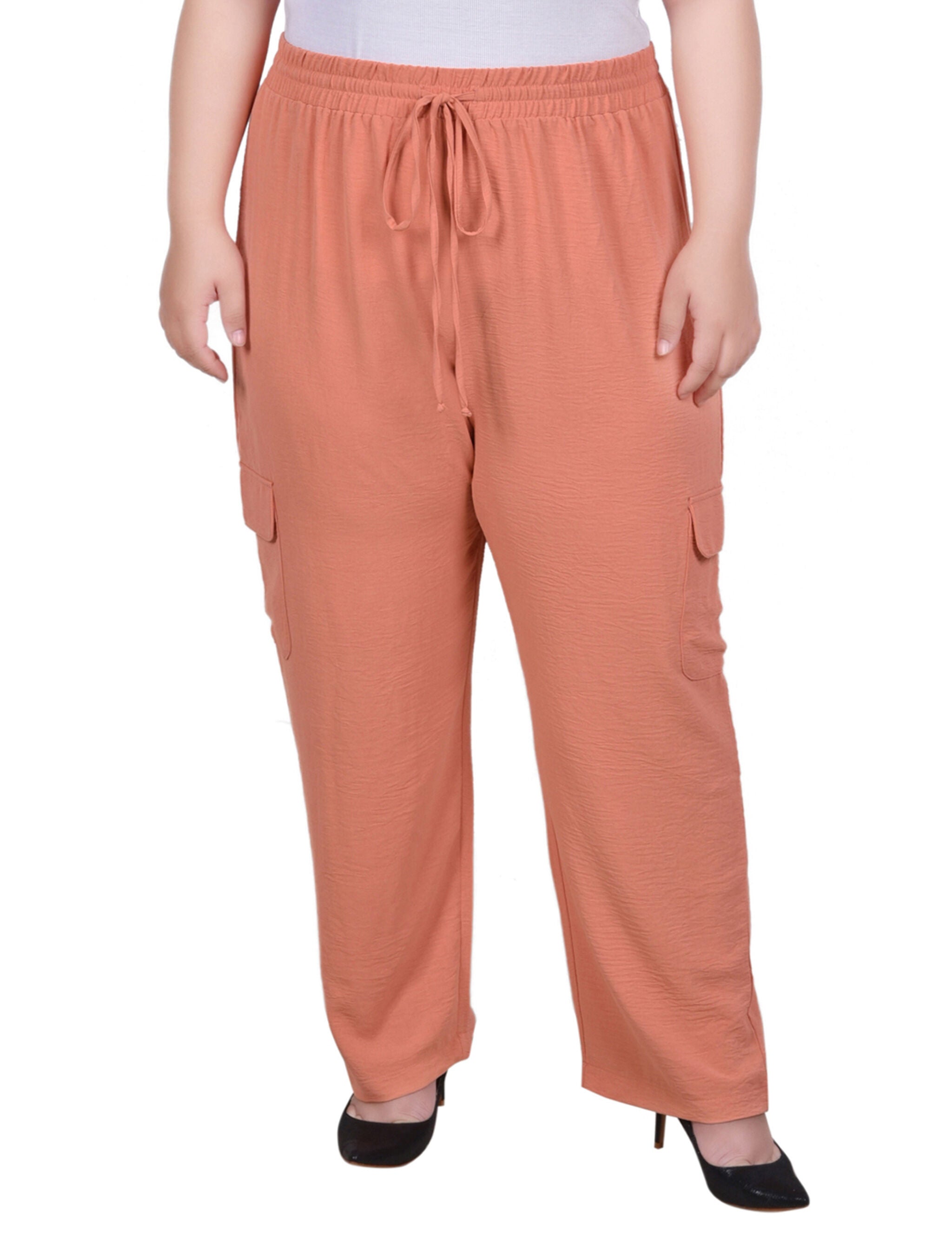 Long Pull On Cargo Pants, Tawny Orange, hi-res image number 0