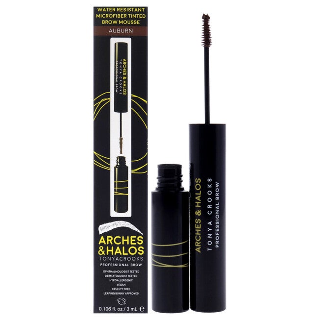 Microfiber Tinted Brow Mousse - Auburn by Arches and Halos for Women - 0.106 oz Mousse, See Description, hi-res image number 0