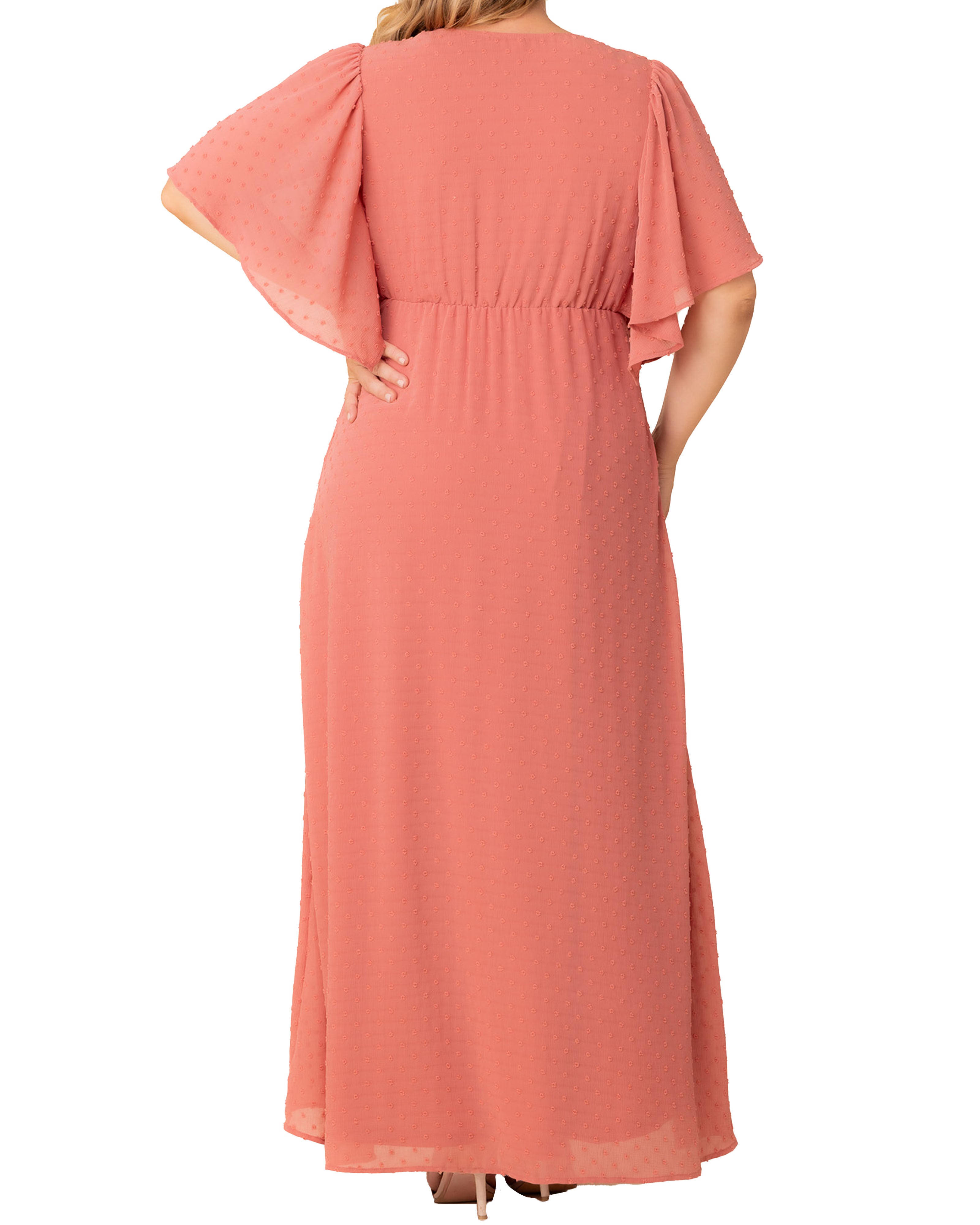 Carmella Evening Gown, PEACHY KEEN / Peach, alternate image number 1