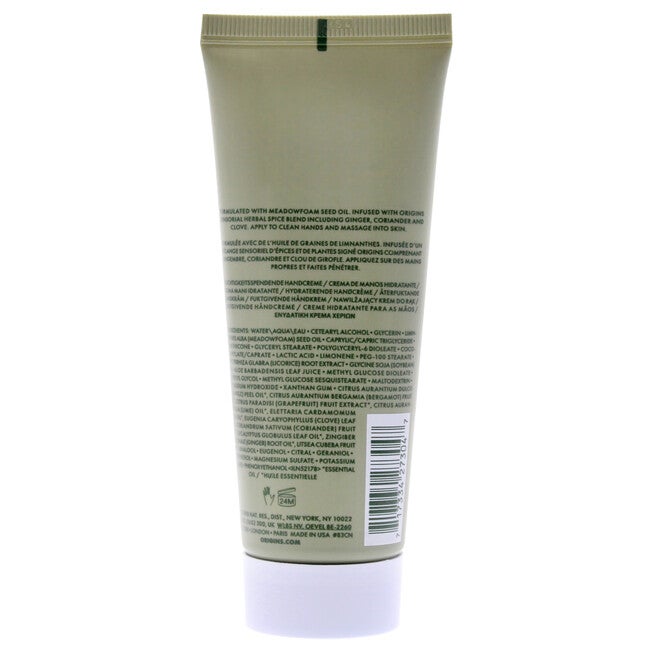 Moisturizing Hand Cream - Ginger by Origins for Women - 2.5 oz Cream, See Description, alternate image number 2