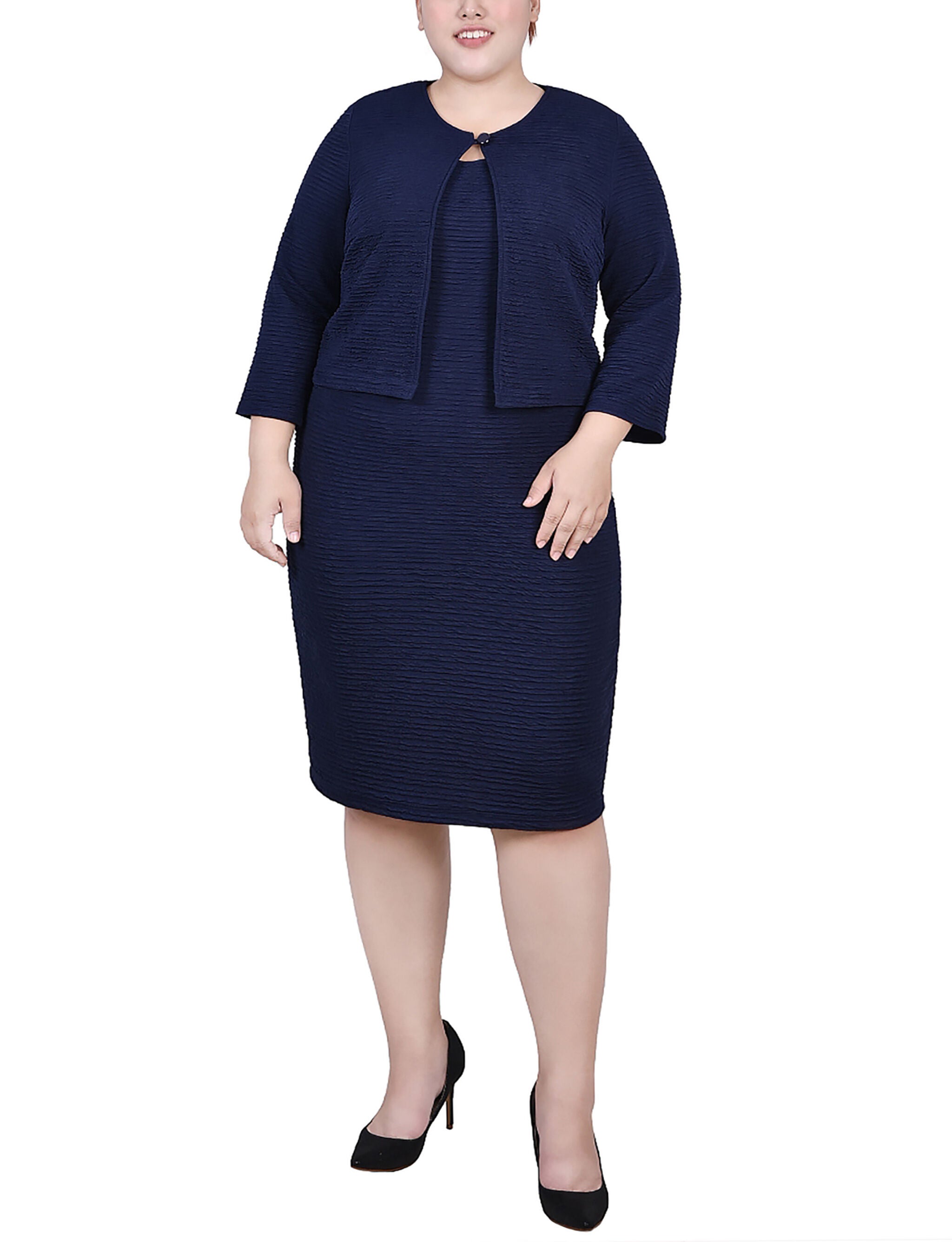 Jacket and Dress Set, Harbor Navy / blue, hi-res image number 0