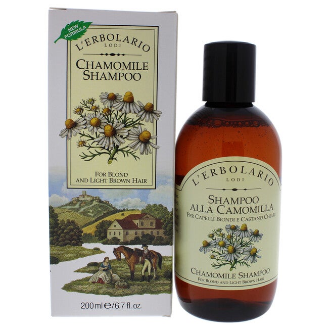 Blond and Light Brown Hair Shampoo - Chamomile by LErbolario for Unisex - 6.7 oz Shampoo, NA, hi-res image number null