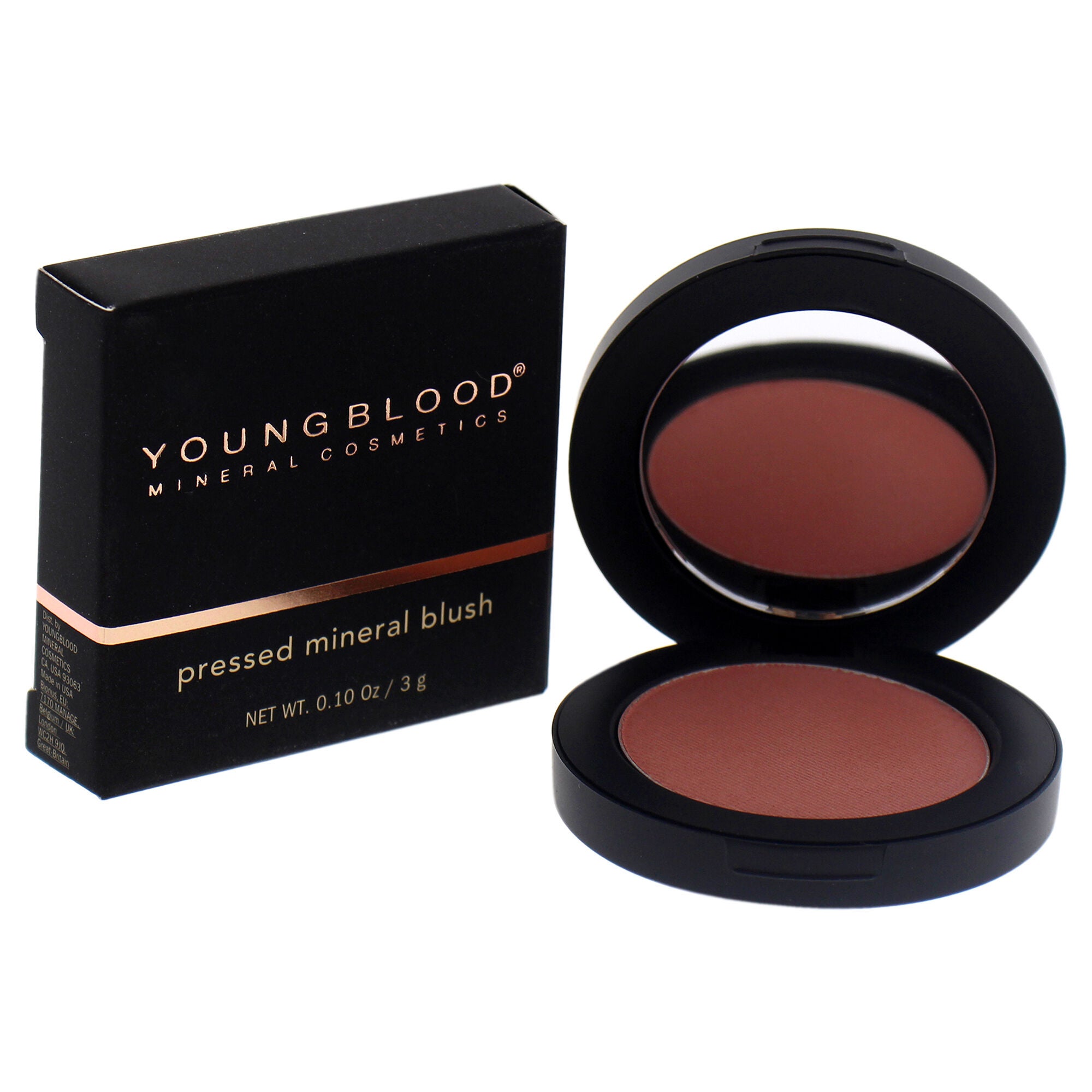 Pressed Mineral Blush - Blossom by Youngblood for Women - 0.10 oz Blush, , alternate image number 8