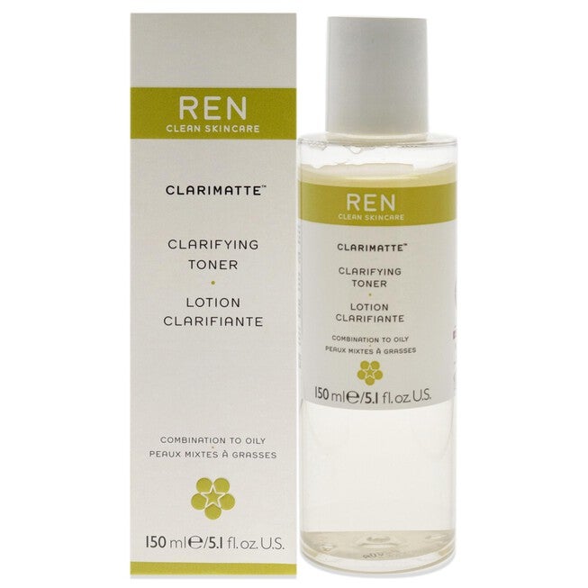 Clarimatte Clarifying Toner - Combination To Oily Skin by REN for Unisex - 5.1 oz Lotion, See Description, hi-res image number 0