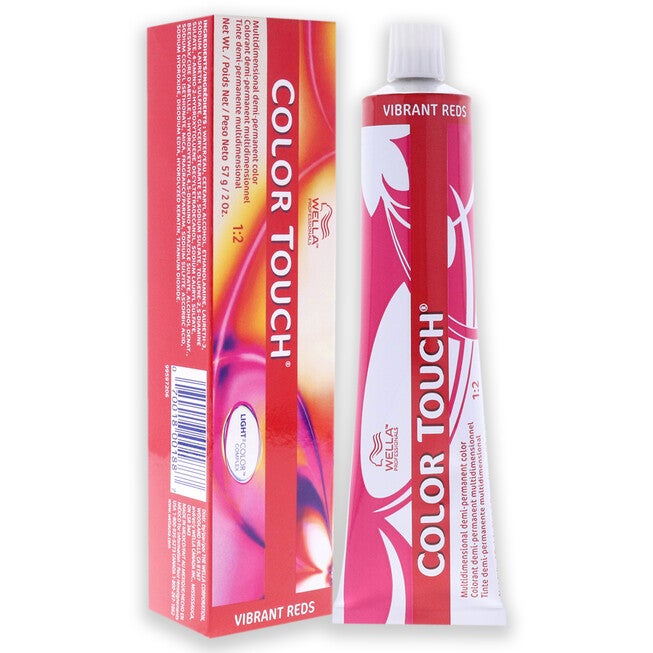 Color Touch Demi-Permanent Color - 4 6 Medium Brown-Violet by Wella for Unisex - 2 oz Hair Color, See Description, alternate image number 1