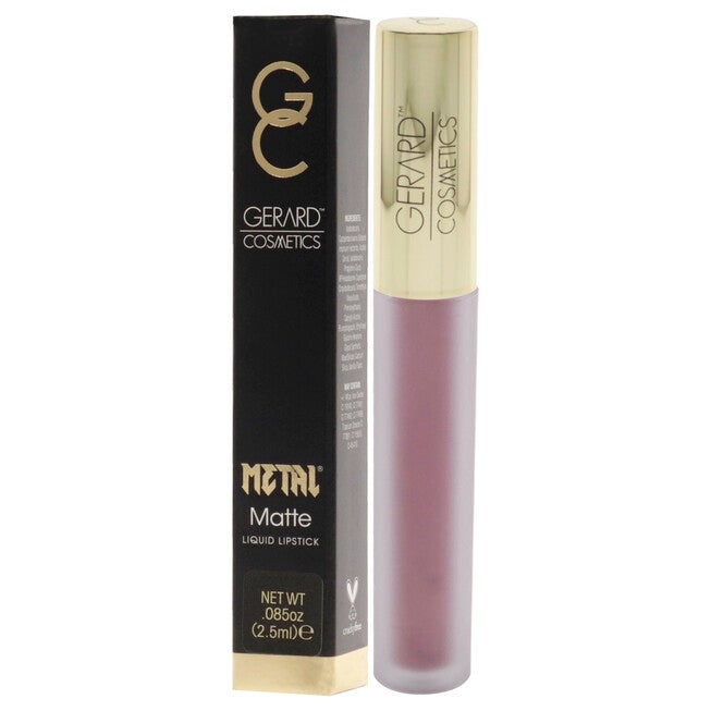 Hydra Metal Matte Liquid Lipstick - Its Complicated by Gerard Cosmetic for Women - 0.085 oz Lipstick, See Description, alternate image number 3
