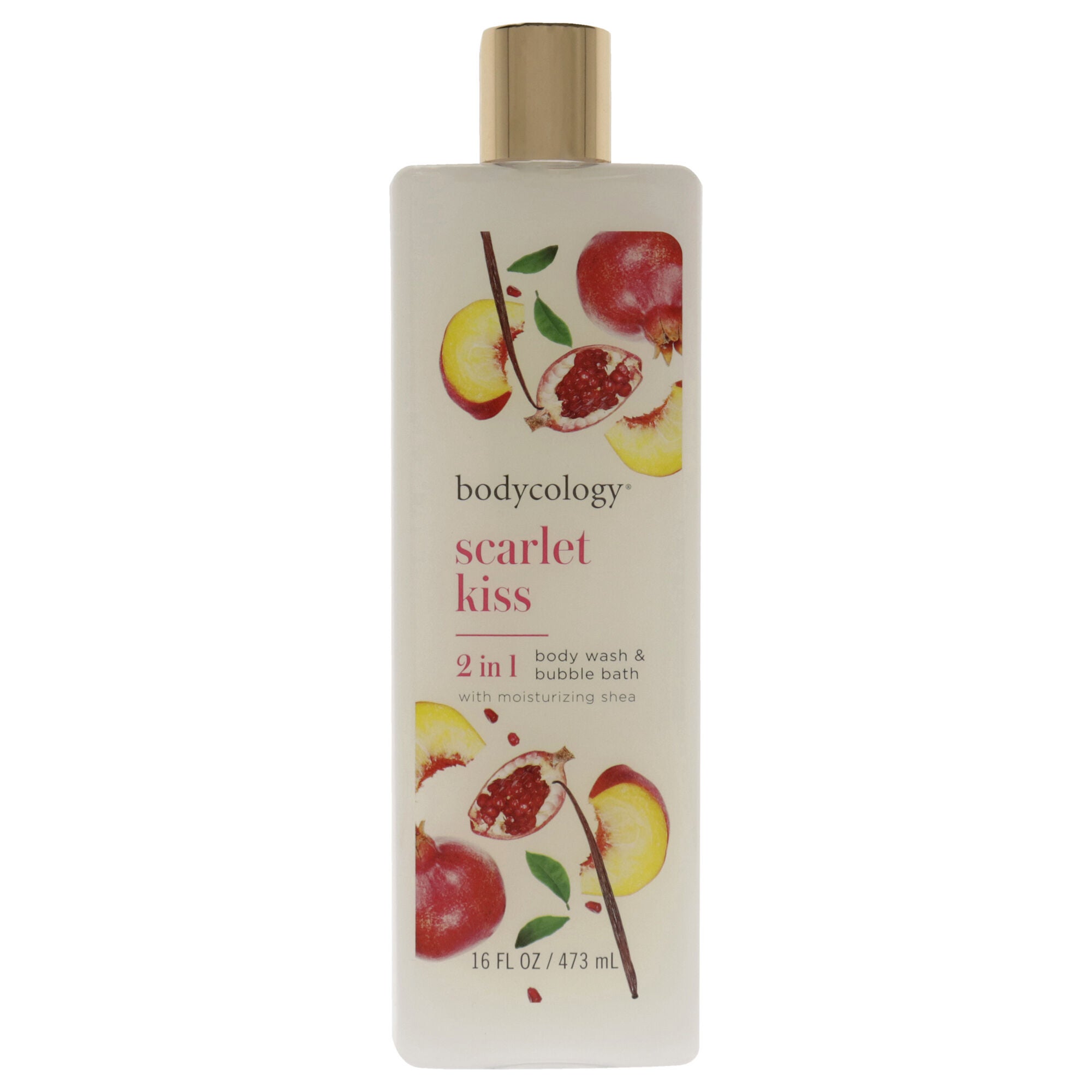 2 in 1 Body Wash and Bubble Bath - Scarlet Kiss by Bodycology for Women - 16 oz Body Wash, See Description, hi-res image number 0