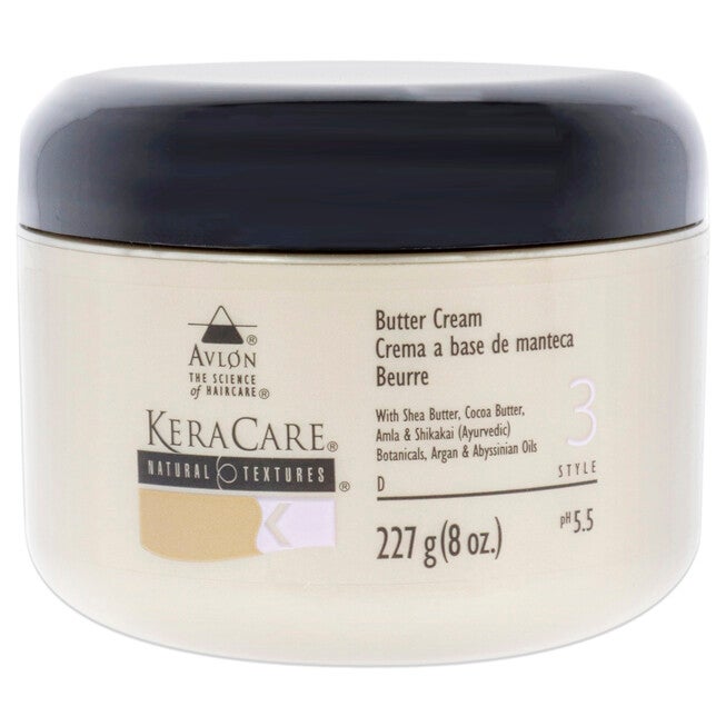 KeraCare Natural Textures Butter Cream by Avlon for Unisex - 8 oz Cream, See Description, hi-res image number 0