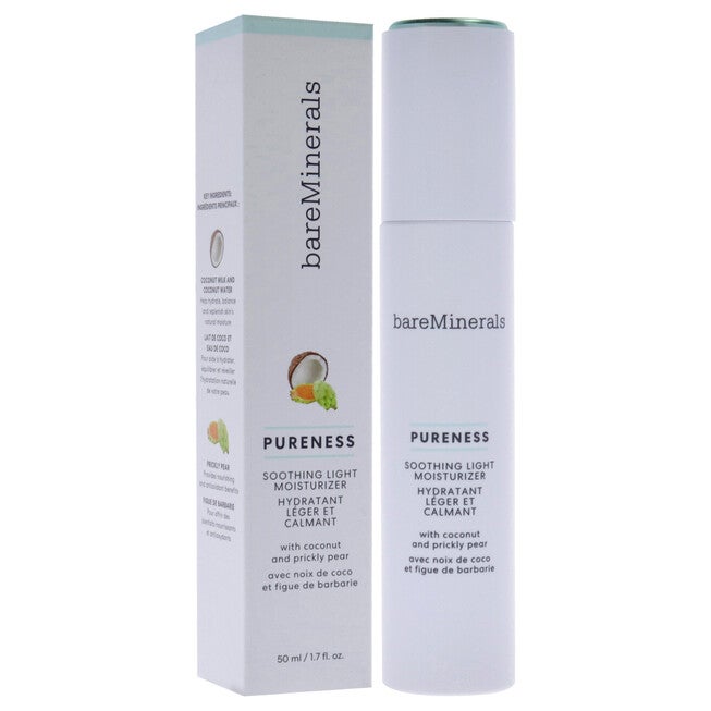 Pureness Soothing Light Moisturizer by bareMinerals for Unisex - 1.7 oz Moisturizer, , alternate image number null