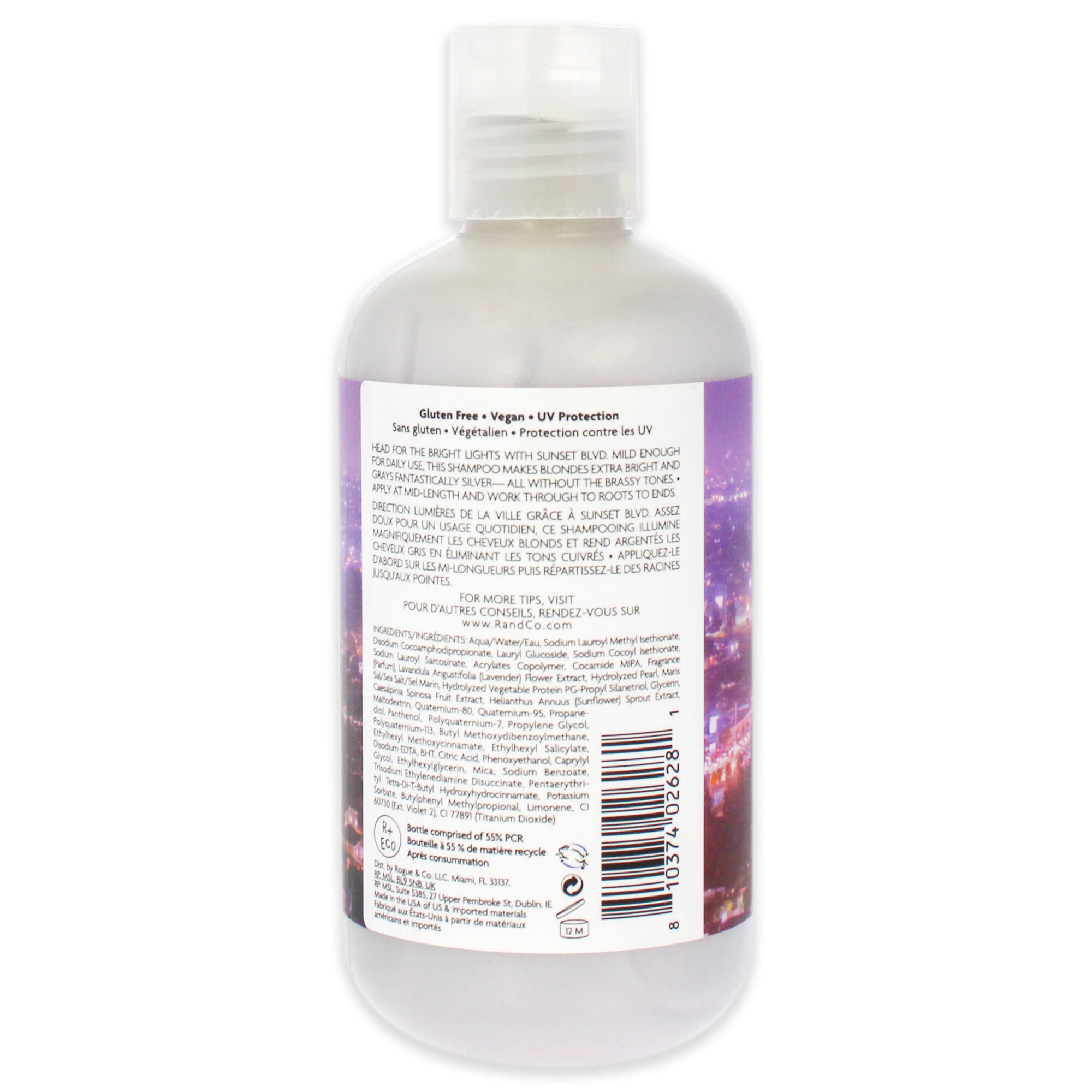 Sunset Blvd Blonde Shampoo by R+Co for Unisex - 8.5 oz Shampoo, , alternate image number 5