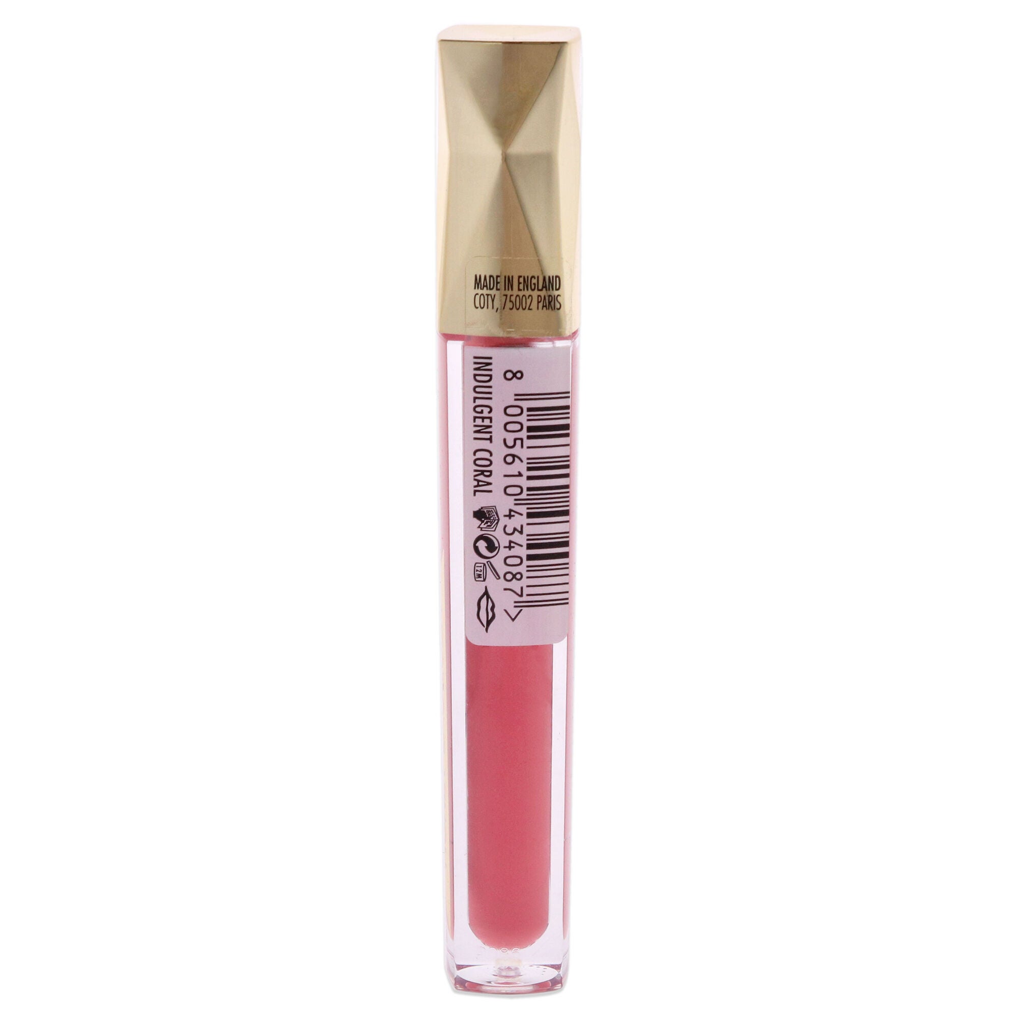 Color Elixir Honey Lip Lacquer - 20 Indulgent Coral by Max Factor for Women - 0.12 oz Lipstick, See Description, alternate image number 2