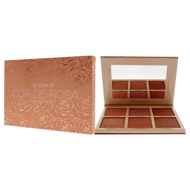 Cor-De-Rosa Blush Palette by SIGMA for Women - 0.88 oz Blush, , alternate image number 3