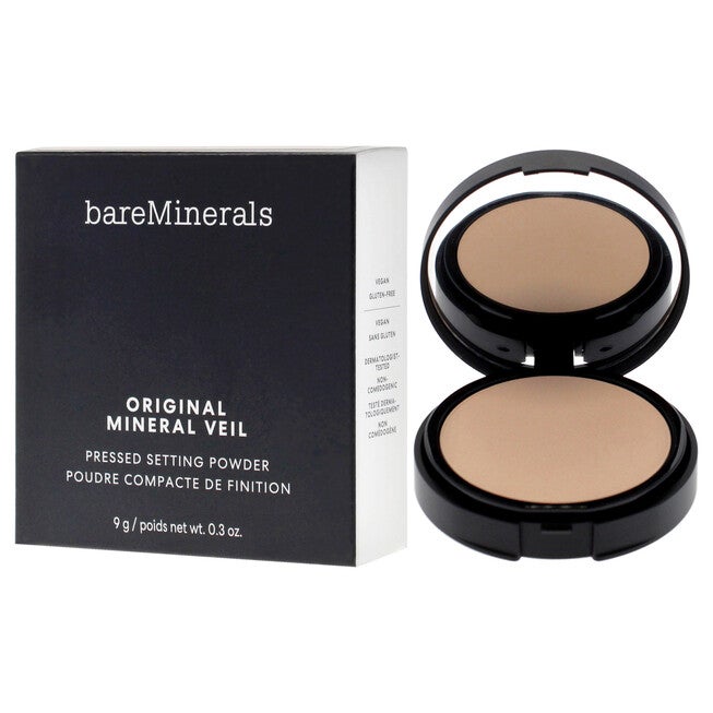 Original Mineral Veil Pressed Setting Powder - Sheer Light by bareMinerals for Women - 0.3 oz Powder, See Description, alternate image number null
