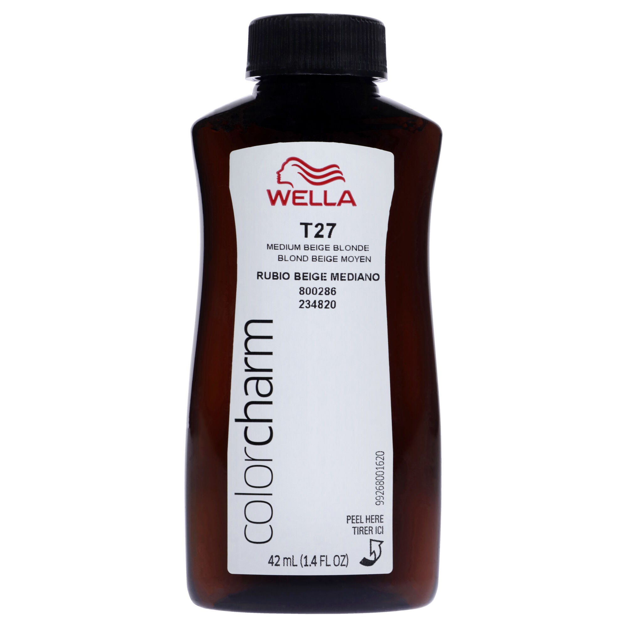 Color Charm Permanent Liquid Toner - T27 Medium Beige Blonde by Wella for Women - 1.4 oz Toner, See Description, alternate image number 4