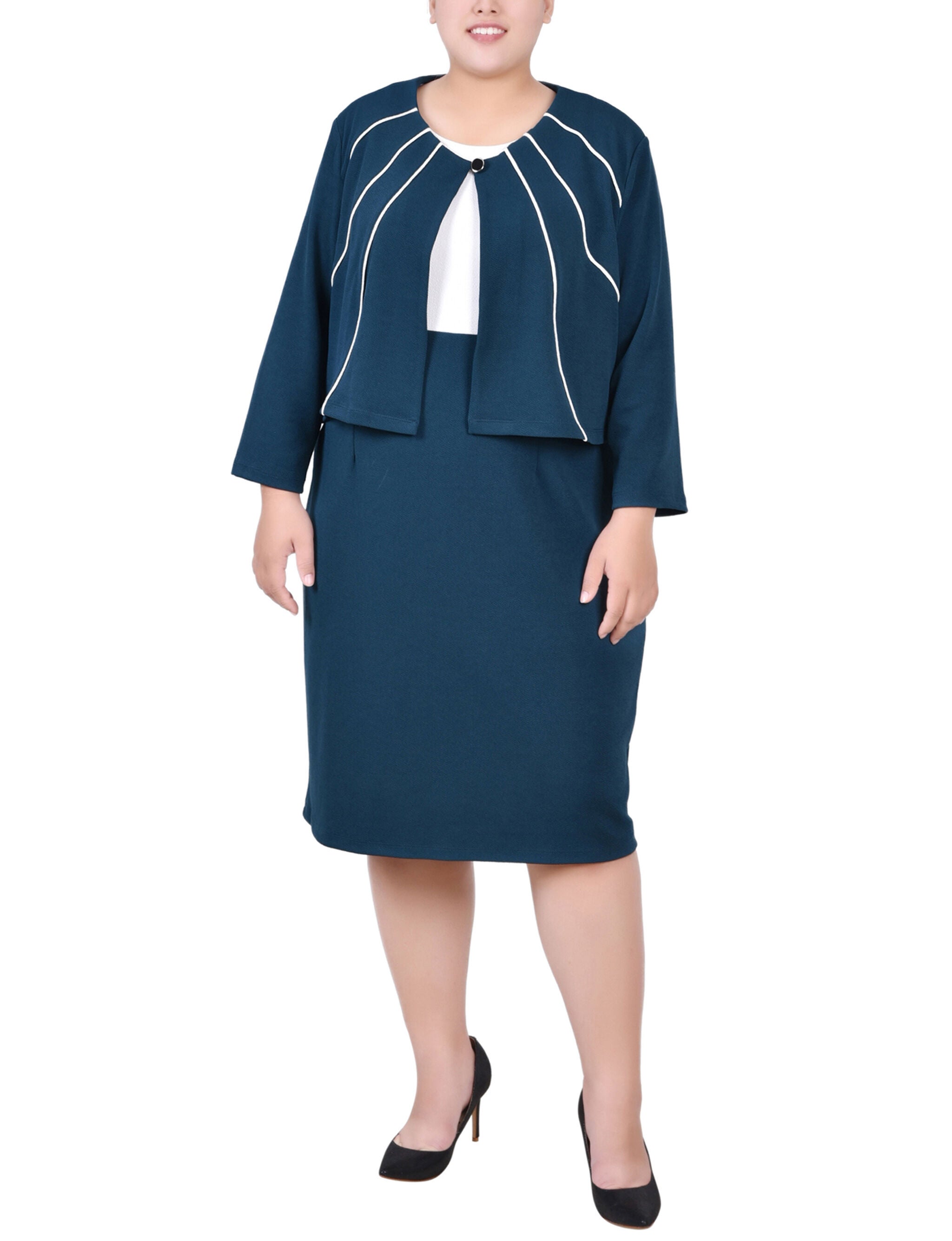2 Piece Dress Set, Mallard / green, hi-res image number 0