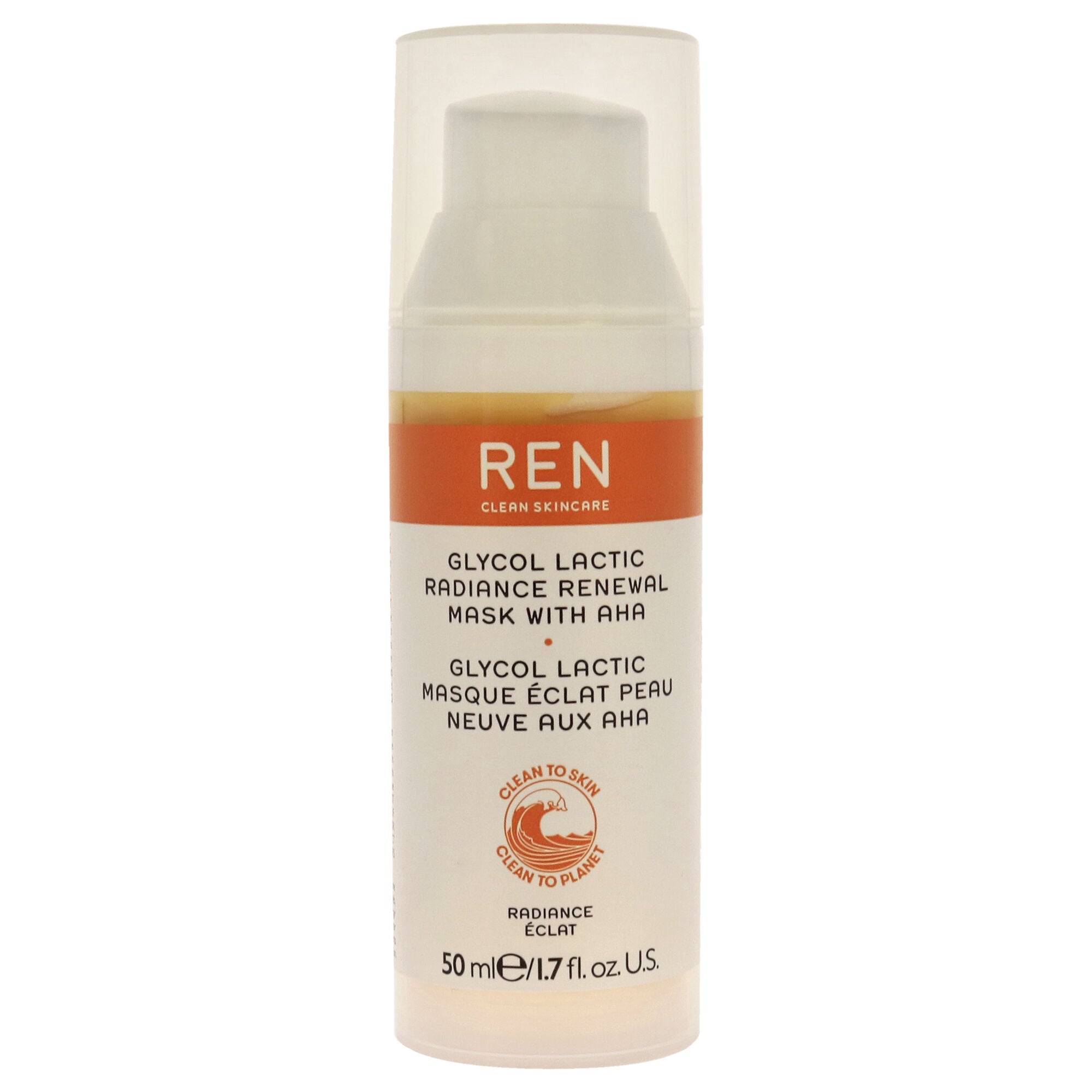 Glycol Lactic Radiance Renewal Mask by REN for Unisex - 1.7 oz Mask, See Description, alternate image number 1