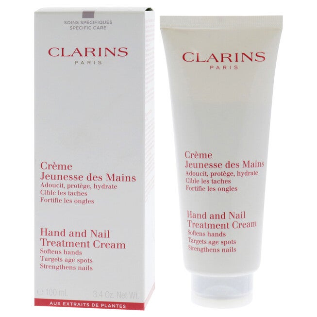 Hand and Nail Treatment Cream by Clarins for Unisex - 3.4 oz Cream, NA, alternate image number null