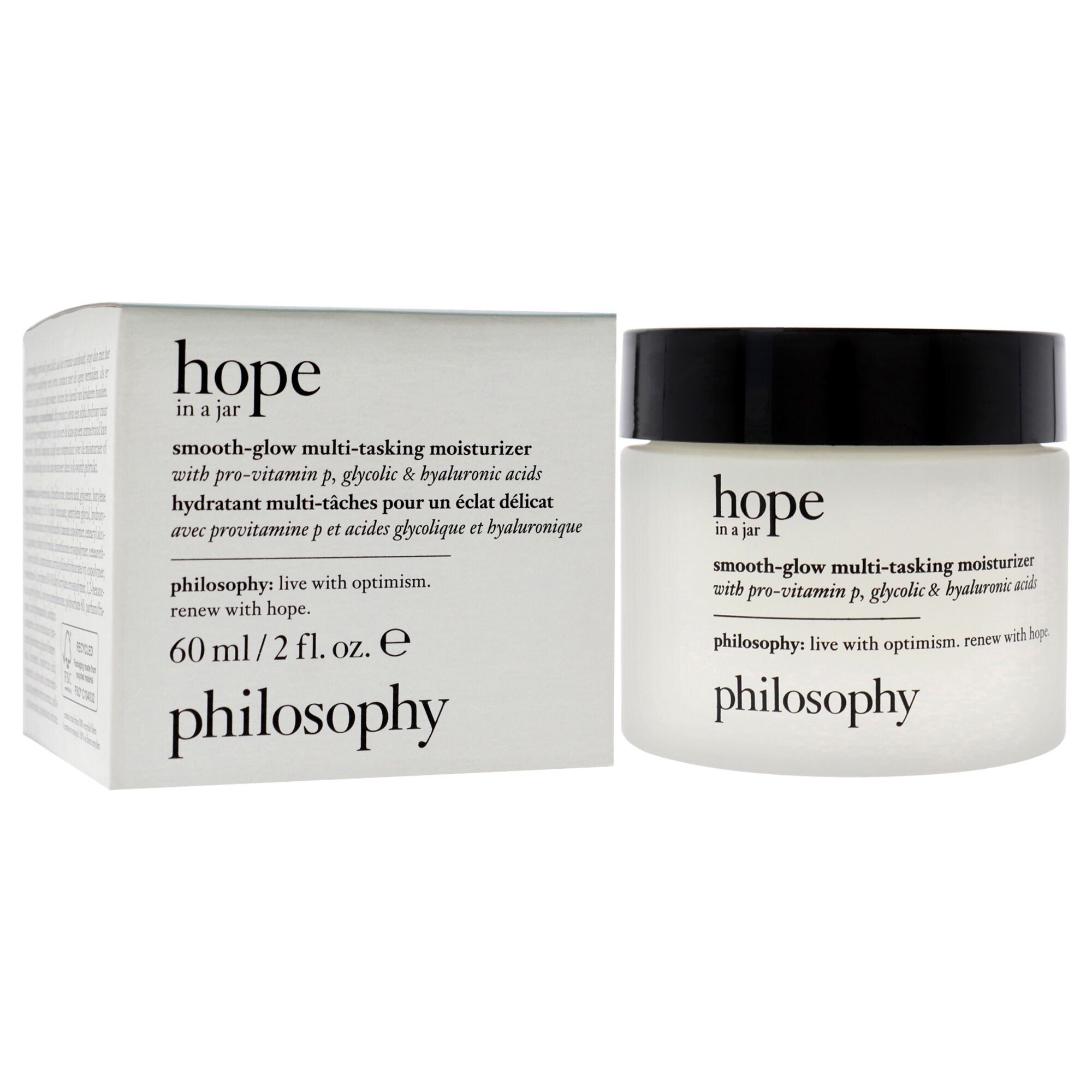 Hope in a Jar Smooth-Glow Multi-Tasking Moisturizer by Philosophy for Unisex - 2 oz Moisturizer, , alternate image number 7