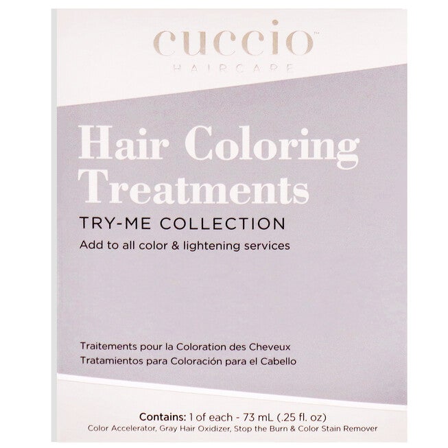 Hair Coloring Treatment by Cuccio Haircare for Unisex - 0.25 oz Treatment, See Description, hi-res image number 0