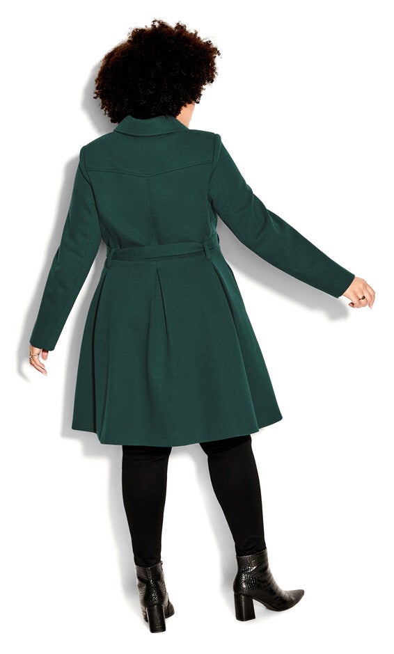 Blushing Belle Coat - jade, , alternate image number 3