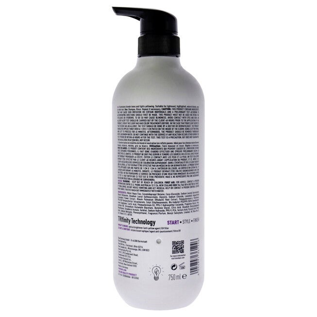 Color Vitality Blonde Shampoo by KMS for Unisex - 25.3 oz Shampoo, See Description, alternate image number 2