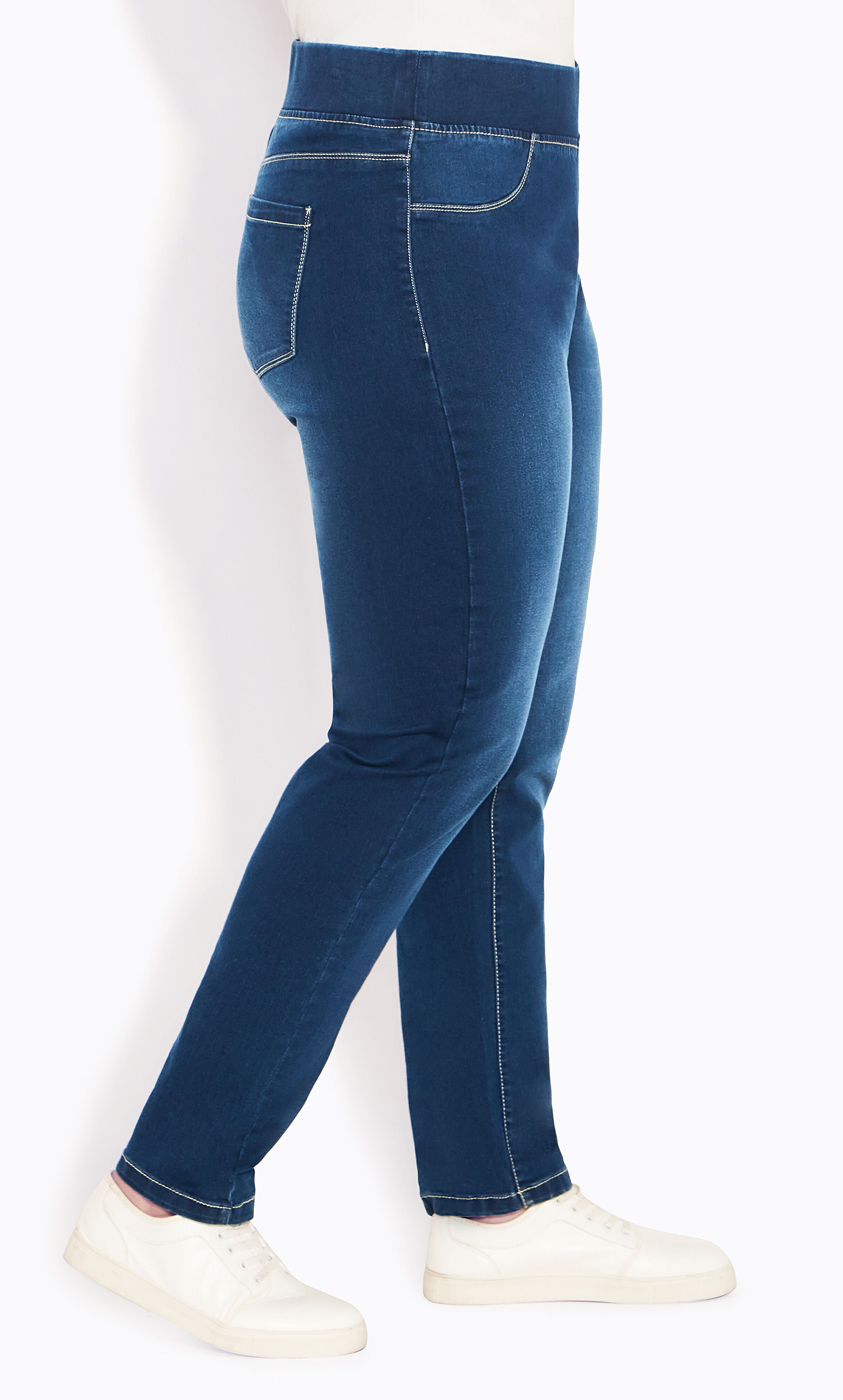 Butter Denim Pull On Jean Dark Wash - Tall, , alternate image number 4