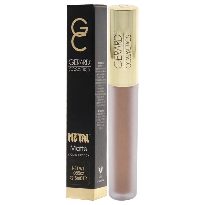 Hydra Metal Matte Liquid Lipstick - Double Shot by Gerard Cosmetic for Women - 0.085 oz Lipstick, , alternate image number 7