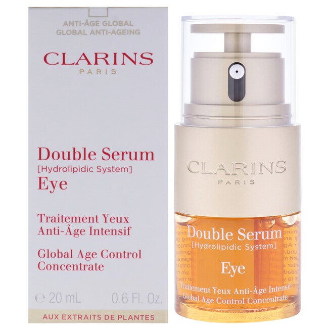 Double Serum Eye by Clarins for Women - 0.6 oz Serum, See Description, hi-res image number 0