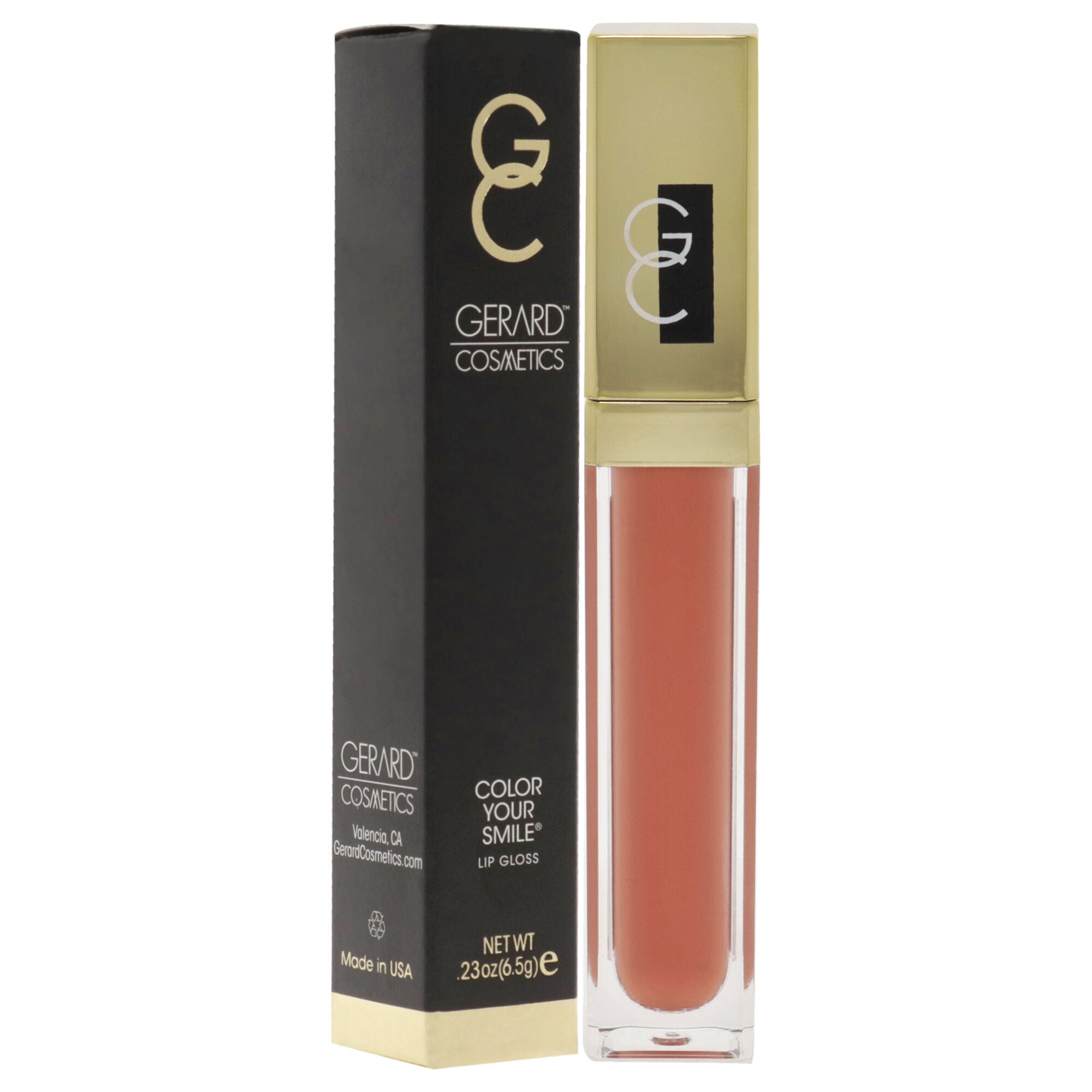 Color your Smile Lighted Lip Gloss - Salmon by Gerard Cosmetic for Women - 0.23 oz Lip Gloss, See Description, alternate image number 2