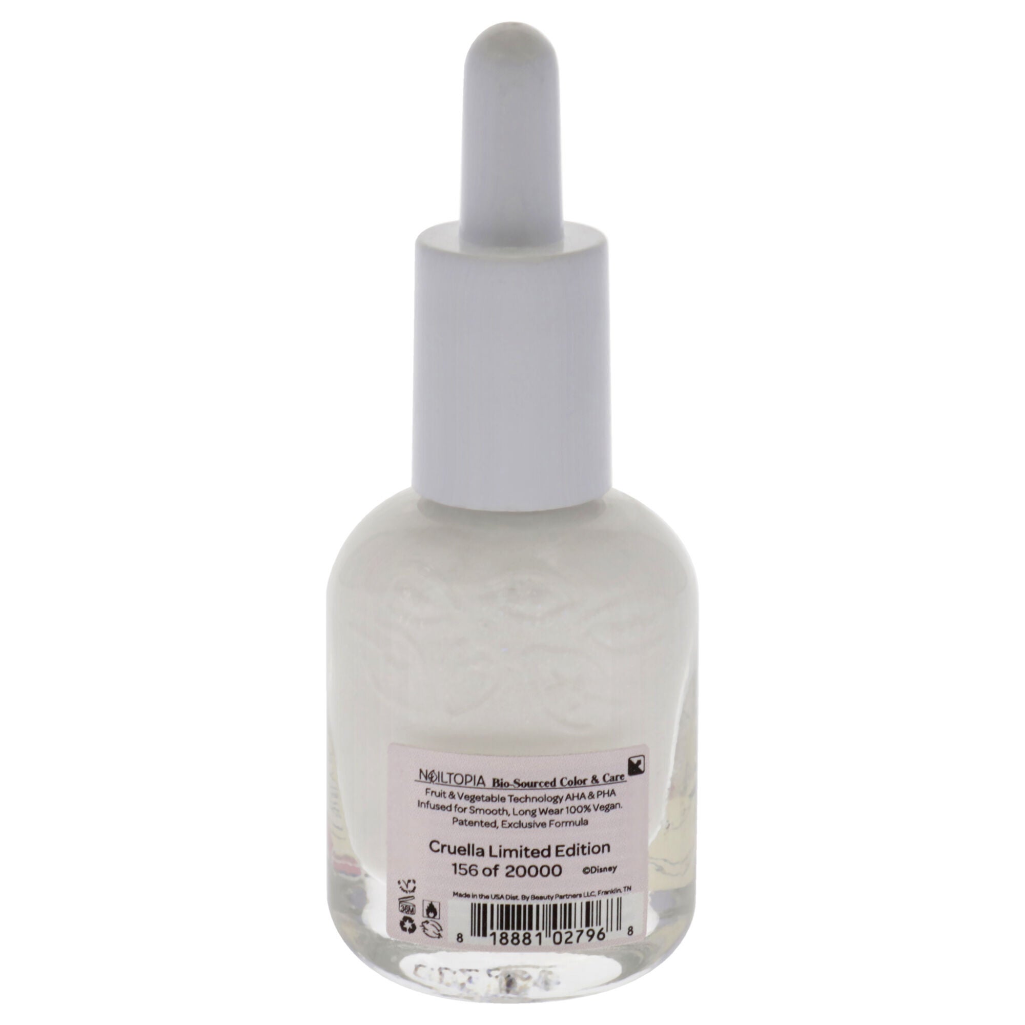 Bio-Sourced Nail Lacquer Disney Collection - Cruella Limited Edition by Nailtopia for Women - 0.41 oz Nail Polish, See Description, alternate image number 2