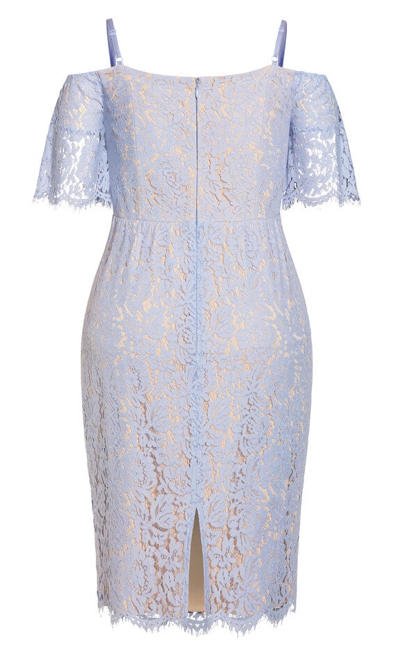 Lace Whisper Dress - powder blue, , alternate image number 4