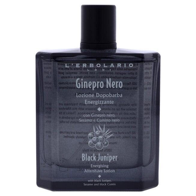 Black Juniper Energising Aftershave Lotion by LErbolario for Unisex - 3.3 oz After Shave Lotion, , alternate image number 5